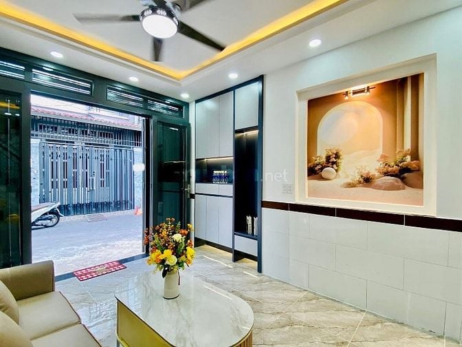 Nhà 4 lầu tuyệt đẹp CAO CẤP hẻm xe hơi 6m Quang Trung, P14, Q.Gò Vấp.