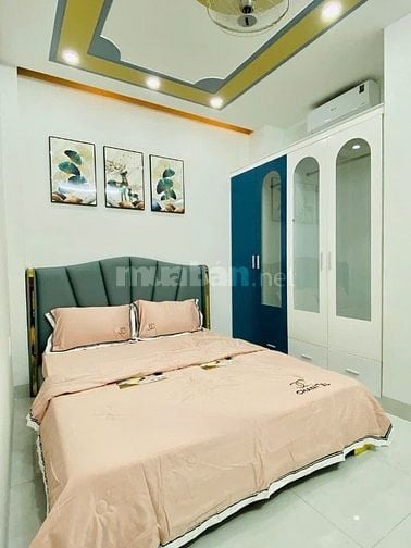Sở hữu nhà 50.4m2 Nguyễn Thị Nhuần, Q12 - Ngay cầu Đất Sét, xây 4 tầng