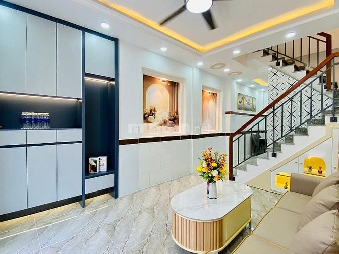 Nhà 4 lầu tuyệt đẹp CAO CẤP hẻm xe hơi 6m Quang Trung, P14, Q.Gò Vấp.