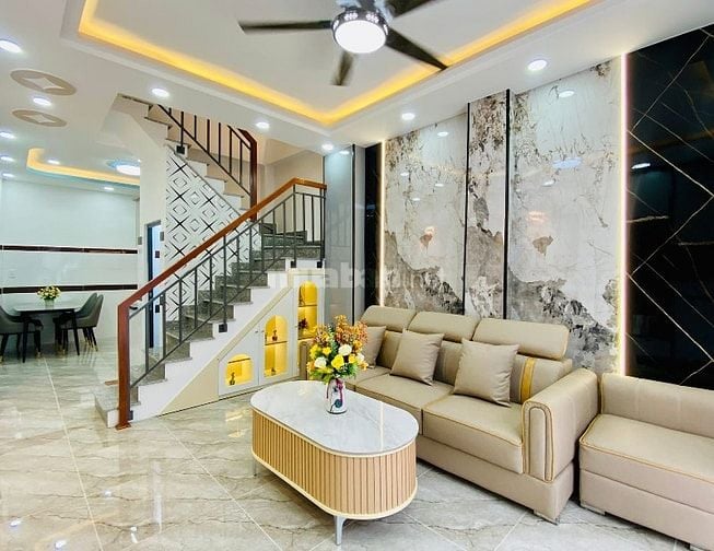 Nhà 4 lầu tuyệt đẹp CAO CẤP hẻm xe hơi 6m Quang Trung, P14, Q.Gò Vấp.