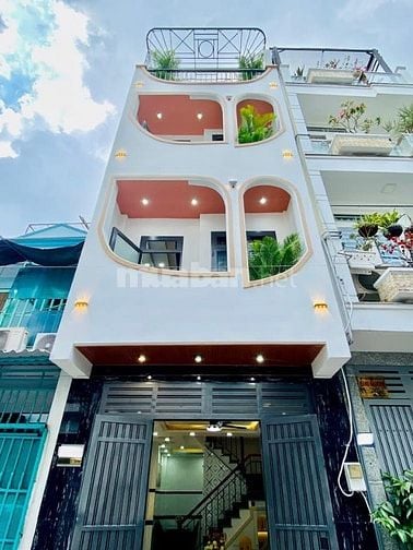 Nhà 4 lầu tuyệt đẹp CAO CẤP hẻm xe hơi 6m Quang Trung, P14, Q.Gò Vấp.