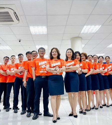 Xưởng in may áo thun đồng phục Form dáng đẹp Chất liệu như ý ABABA