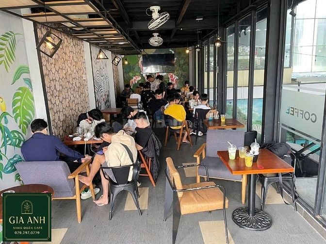 Sang quán cafe góc 2MT khu Việt Sing – Doanh thu 270tr/tháng