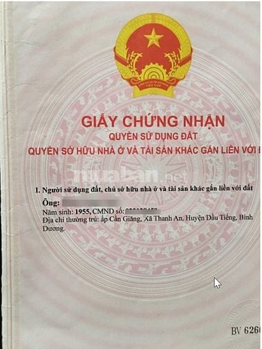 ĐẤT BỜ SÔNG SÀI GÒN, 753 M2, NGANG 20M (87M2 THỔ CƯ), GIÁ 1,5 TỶ