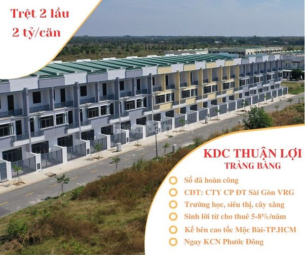 Nhà phố KCN Phước Đông | Trảng Bàng
