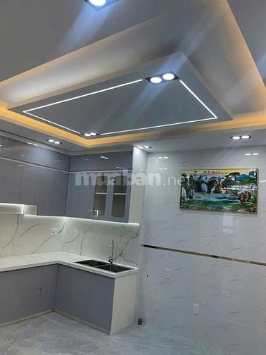 Nhà 4,5 x9 đúc 1 trệt 1 lầu hẻm 4m đường Quang Trung phường 11 gò vấp 
