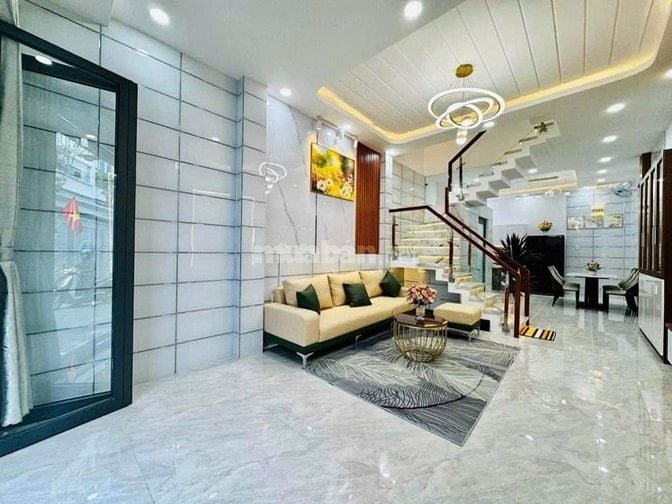 QUẬN 3 Nhà Trần Văn Đang - 3 Lầu - Hẻm 5M Đang cho thuê 15tr/tháng,SHR