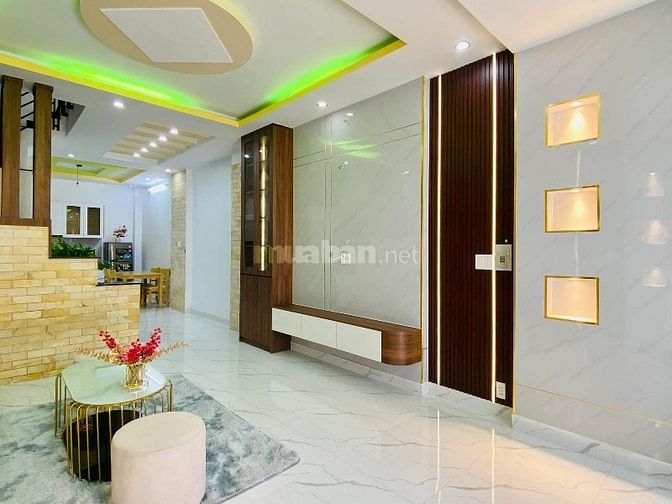 Nhà 3 lầu đẹp CAO CẤP hẻm xe hơi 5m Bùi Quang Là, P12, Q.Gò Vấp.