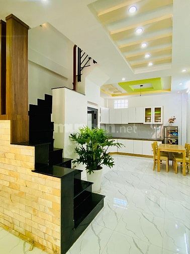 Nhà 3 lầu đẹp CAO CẤP hẻm xe hơi 5m Bùi Quang Là, P12, Q.Gò Vấp.