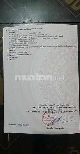 CHÍNH CHỦ BÁN ĐẤT TẠI SÂN BAY LONG THÀNH - THỐNG NHẤT – ĐỒNG NAI