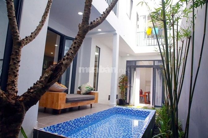 BÁN VILLA CÓ HỒ BƠI TRONG NHÀ ĐƯỜNG NGUYỄN VĂN ĐẬU BÌNH THẠNH 