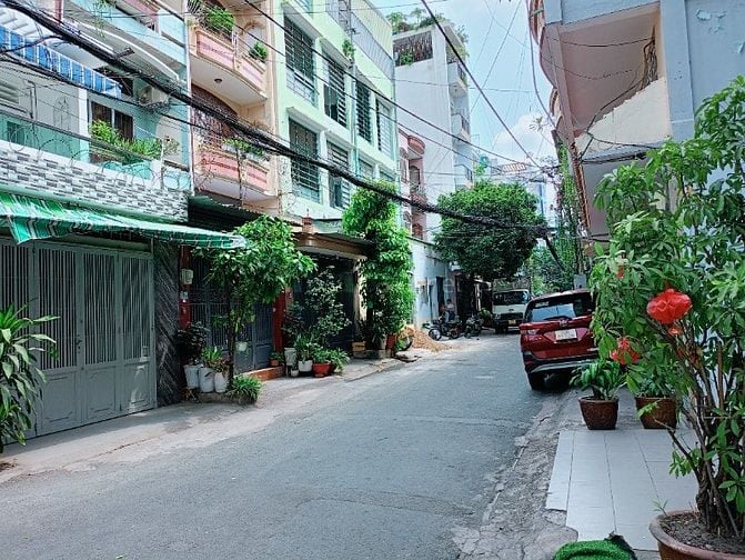 Bán nhà Biệt thự hẻm 6m, 220/ Đường âu cơ phường 9, Quận tân bình 