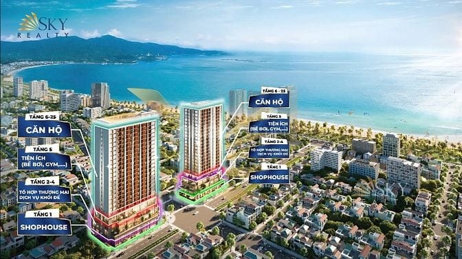CĂN HỘ BIỂN MỸ KHÊ SUN VƯƠNG THỪA VŨ GIỎ HÀNG ĐẸP NHẤT GIÁ CHỈ TỪ 2,5T