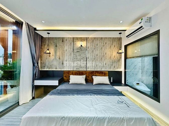 3 tỷ 550, nhà 64m² Võ Văn Tần xây 1 trệt 4 lầu. Hẻm 7m gần Vườn Chuối