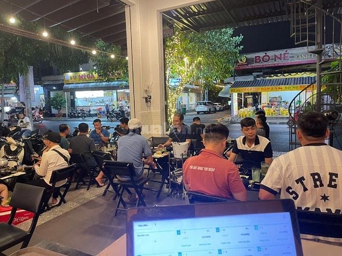 Sang gấp quán Quán nhậu chỉ 250tr ,Mặt tiền đường Tân Hương góc 2 MT  