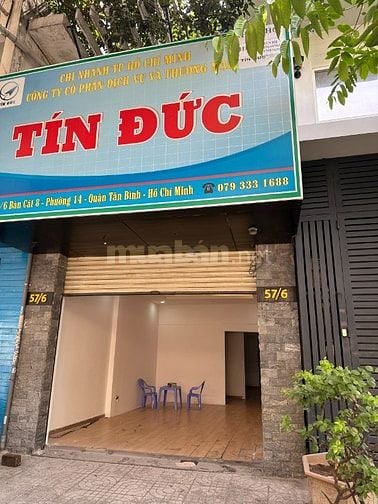 Cho thuê nhà MT nội bộ khu Bàu Cát