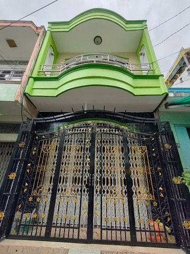 Cho thuê nhà khu C/x Phú Lâm A, Quận 6, 4,5x12m, 1 lầu, 2 phòng, 9,3tr