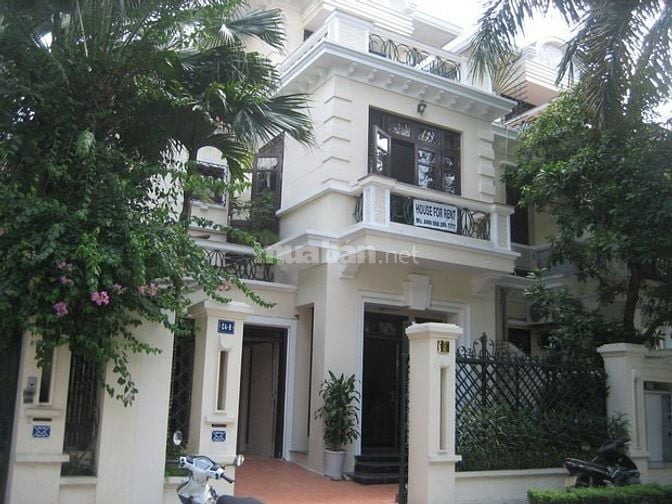 Cập nhật các căn biệt thự bán KĐT Ciputra,Tây Hồ, Hà Nội 