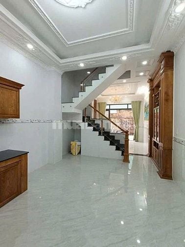 Bán nhà mới 100%, sổ hồng riêng, đường Phan Văn Hớn, Hóc Môn