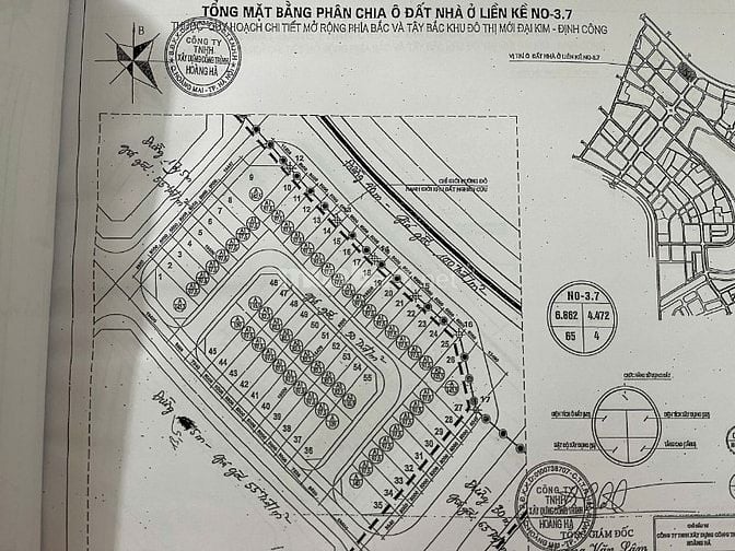 Giá từ 5x triệu/m2 nền liền kề KĐT mới Đại Kim Định Công mở rộng
