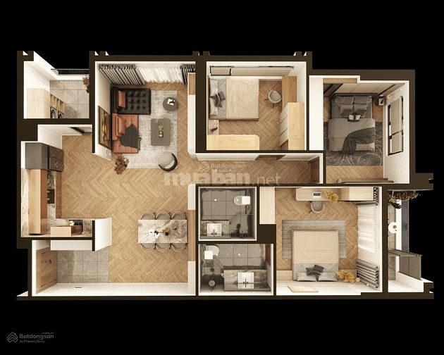 Chính chủ giảm 500tr để giao dịch căn hộ 3 phòng ngủ CC Capital Elite 