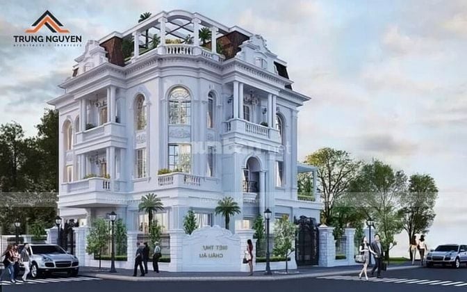 Cho thuê nhà mặt phố Nguyễn Thị Định, Lô góc 3 mặt tiền
