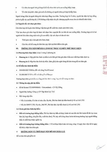 TĐ Lộc Trời thanh lý 43 xe ô tô