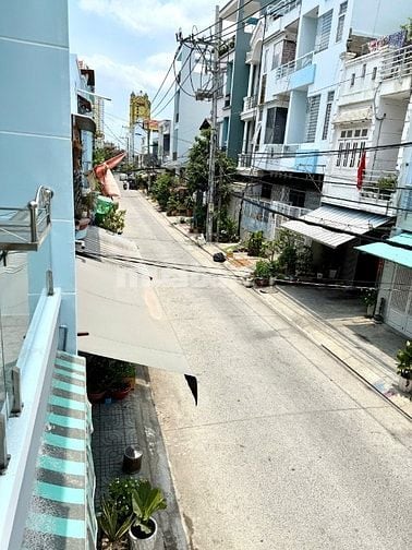 Bán nhà hẻm xe hơi đường Phú Định; 4x11m; 1 lầu; sổ hồng, 4,89 tỷ