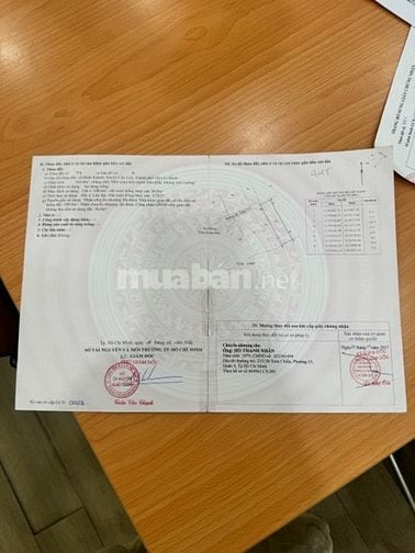 Cần bán đất thổ cư diện tích 6x127m xây nhà ngay