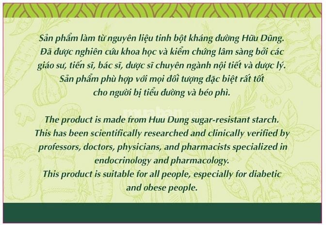 Mì rau củ kháng đường T-Heal: Phù hợp với mọi đối tượng.