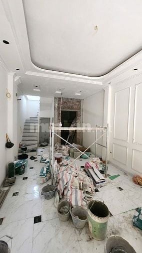 NHÀ XÂY MỚI 5 TẦNG THANG MÁY - 50m RA PHỐ MINH KHAI - LOADING 80%