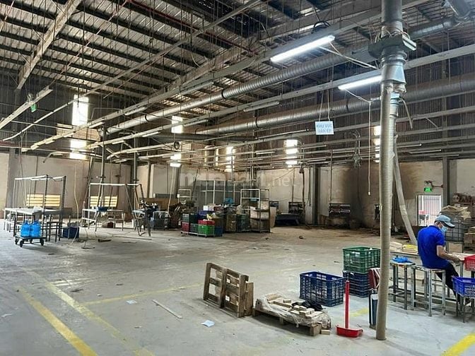 Cho thuê kho xưởng KCN Tân Phú Trung,Củ Chi,DT đất: 6.480m2,X: 4.118m2