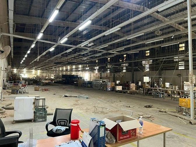 Cho thuê kho xưởng KCN Tân Phú Trung,Củ Chi,DT đất: 6.480m2,X: 4.118m2