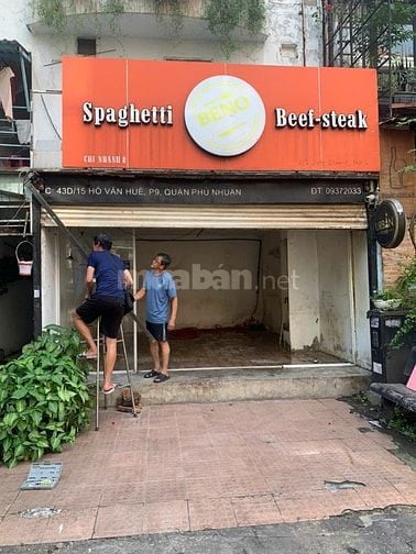 CHO THUÊ NHÀ MẶT TIỀN HẺM HỒ VĂN HUÊ PHÚ NHUẬN