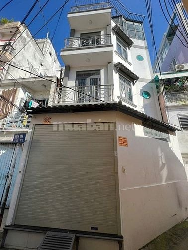 Nhà Mới cách MT 20m 199/ CMT8 P4 Q3, DT 5.8x8m Nở Hậu, 3 Tầng, 6 tỷ TL