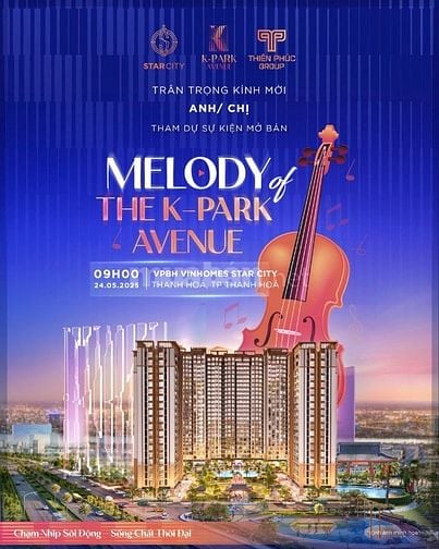 MỞ BÁN PHÂN KHU MỚI VINHOMES TH - THE K- PARK AVENUE