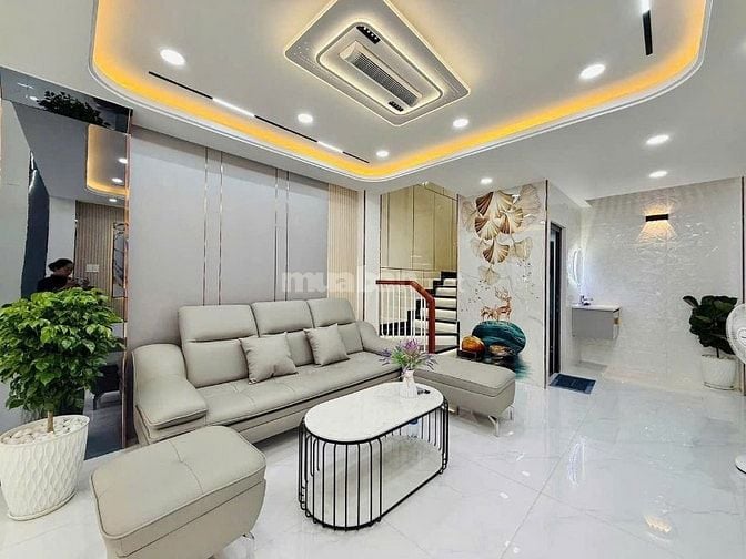 Nhà 50m2 Điện Biên Phủ, Bình Thạnh - gần nhà ga Văn Thánh. Xây 4 tầng