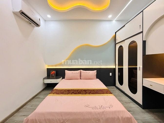 CHÍNH CHỦ BÁN NHÀ ĐẸP GÒ VẤP ĐÚC 2LẦU HẺM XE HƠI FULL NỘI THẤT