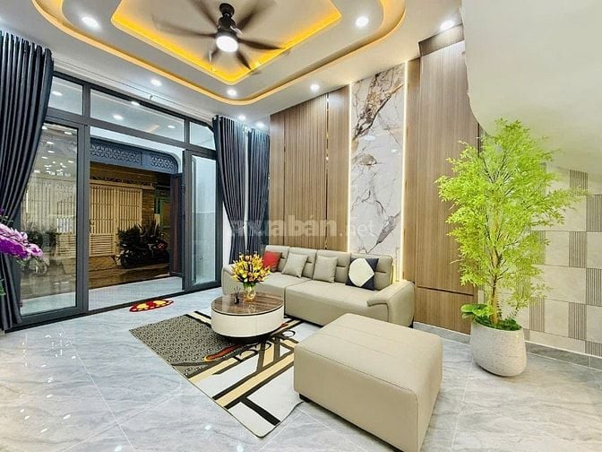 CHÍNH CHỦ BÁN NHÀ ĐẸP GÒ VẤP ĐÚC 2LẦU HẺM XE HƠI FULL NỘI THẤT