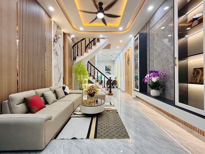 CHÍNH CHỦ BÁN NHÀ ĐẸP GÒ VẤP ĐÚC 2LẦU HẺM XE HƠI FULL NỘI THẤT