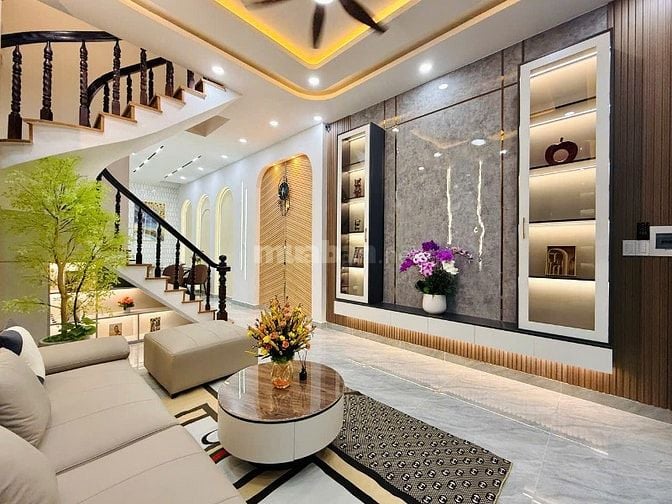 CHÍNH CHỦ BÁN NHÀ ĐẸP GÒ VẤP ĐÚC 2LẦU HẺM XE HƠI FULL NỘI THẤT