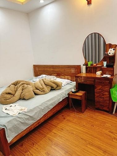 Nhà dân xây, Ngõ ba gác tránh SH Khương Hạ DT50m2 xây 4T giá 8.4