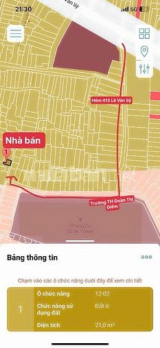 Hẻm Lê Văn Sỹ P12 Q3 . Cách 2 căn ra Hẻm Xe Hơi, 2 lầu, giá 4,5 tỷ