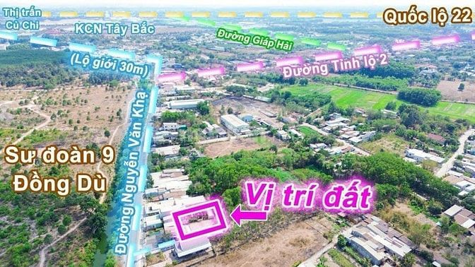 Hàng đẹp, 125.6m2 full thổ đường Nguyễn Văn Khạ - Tân An Hội A6 
