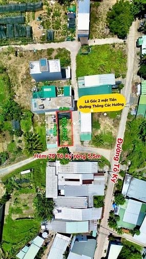 Lô góc đẹp gần  Đường Tô Ký, Xã Phước Đồng, Nha Trang, Khánh Hòa. 
