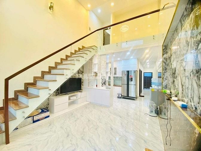 Bán gấp nhà HXH Phước Thiện 76,7m2/1.550 tỷ 2 tầng mới xây sổ riêng 