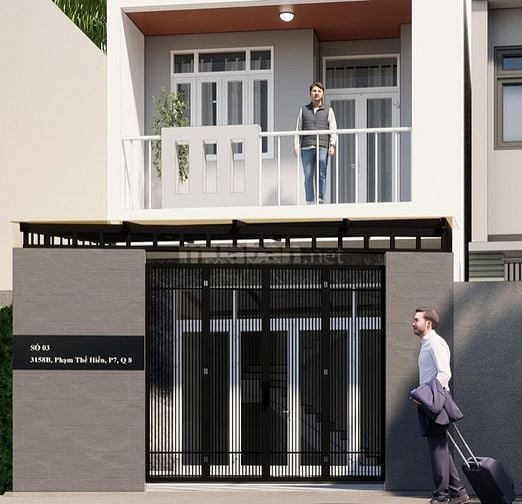 Cho thuê nhà nguyên căn khu dân cư Phú Lợi phường 7 Quận 8