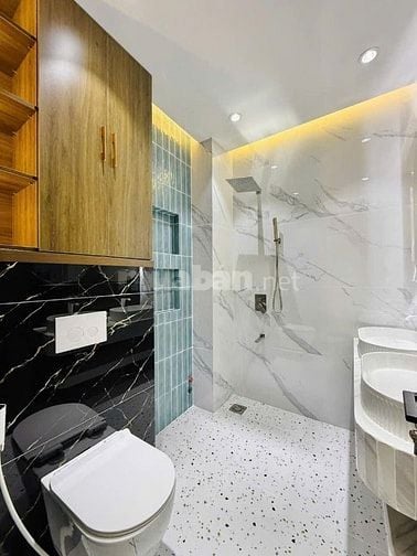 Bán nhà 3,5 tầng mới nội thất cao cấp hẻm 4m phường 16 