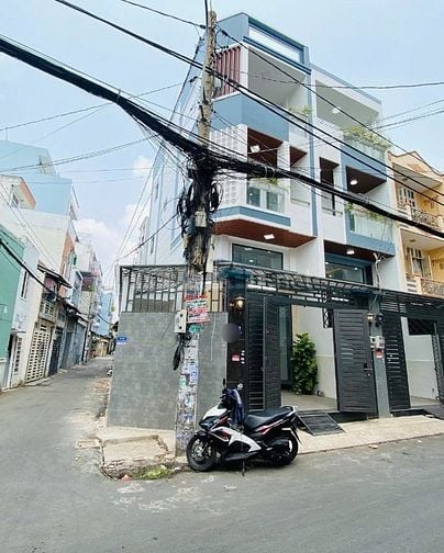 Nhà 3 lầu góc 2 Mặt tiền đường CAO CẤP Trần Bá Giao, P5, Q.Gò Vấp.