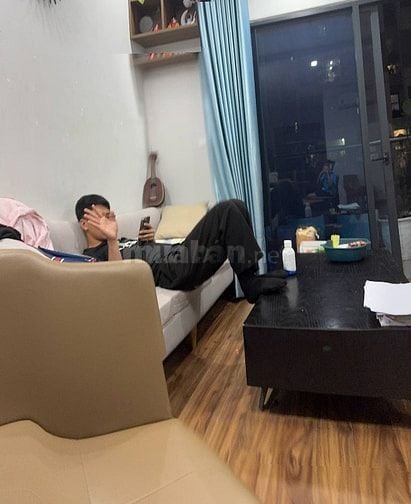 Cho thuê căn hộ chung cư Az Sky Định Công, Trần Điền  Thiết kế : 2 ngủ